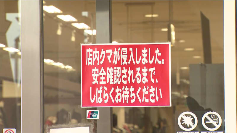 クマ侵入 従業員ら避難 ショッピングセンター 石川 アラームボックスブログ